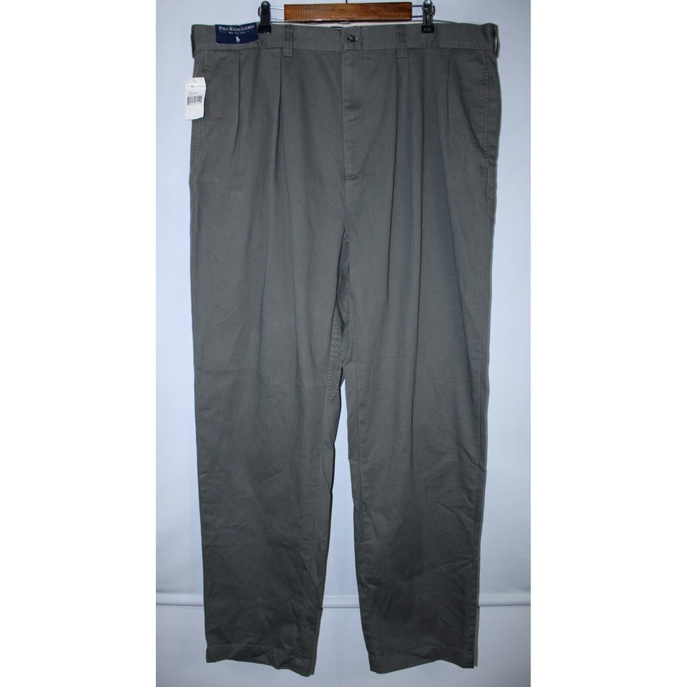 NWT Polo Ralph Lauren 42x34 Olive Green Big and Tall Chino Pants